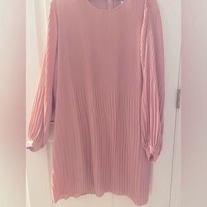 COPY - Blush pleated Addition Elle dress